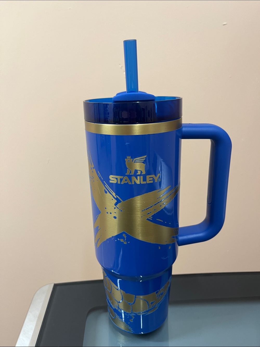 Stanley Lunar New Year Blue Quencher Water Bottle 30oz